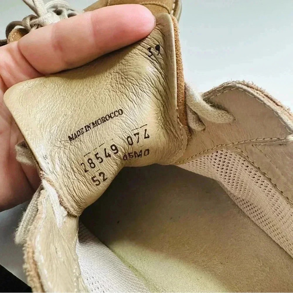 Camper Brothers Sport Vintage Leather Hand Stitched Shoes - Picture 9 of 9